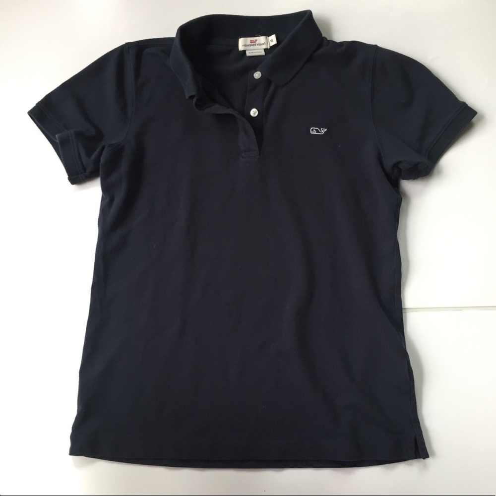 ☀️Vineyard Vines Navy Blue Short Sleeve Polo XS
